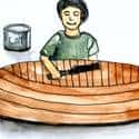 油漆舢舨 paint sampan