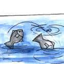 鱼跳 fish diving