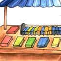 书摊 book stall