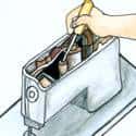 修理针车 repair sewing machine