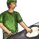 卖面粉糕,卖印度煎饼 selling roti canai