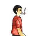 吸烟斗 smoke a pipe