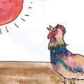 公鸡啼鸣 rooster crowing