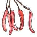 腊肠,香肠 chinese sausage,sausage