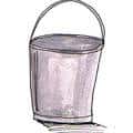 桶 aluminum pail
