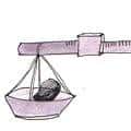 秤物品 weighing with steelyard