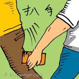 扒手 pickpocket