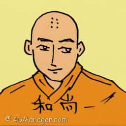 和尚 chinese monk