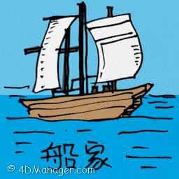 船家 boatman
