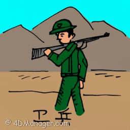 卫兵 soldier