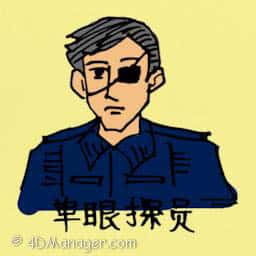 单眼侦探 单眼侦探 detective with one eye