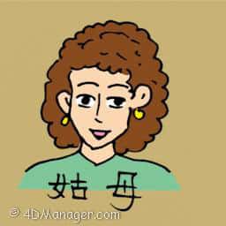 姑母 auntie