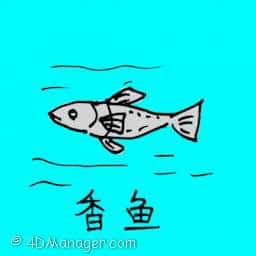 香鱼 ayu fish