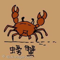 基石蟹 crab