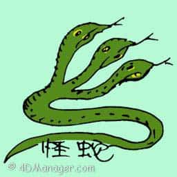 怪蛇 three headed snake