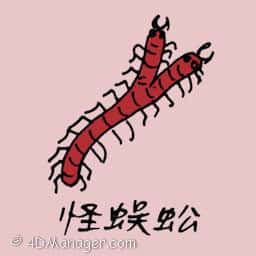 怪蜈蚣 two headed centipede