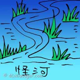 怪河 weird river