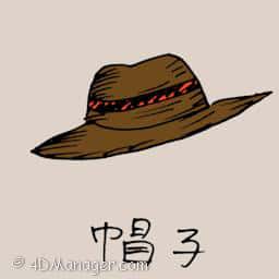 帽 hat