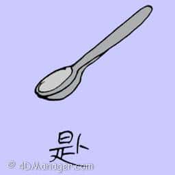 匙 spoon