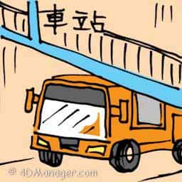 车站,巴士站 bus station