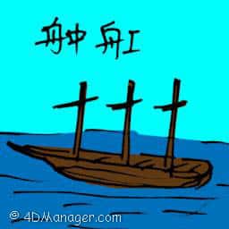 肿舡 light wooden boat
