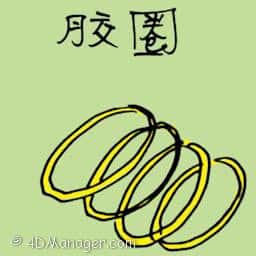 胶圈 rubber band
