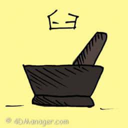 臼 mortar