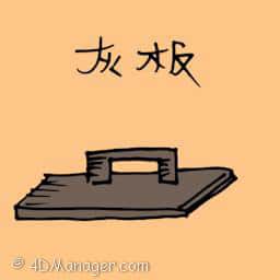 灰板 square trowel