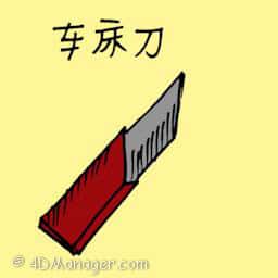 车床刀 lathe knife
