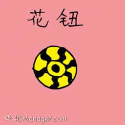 花钮 colored button