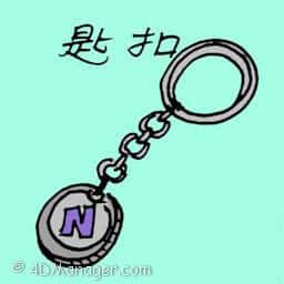 匙扣 key chain