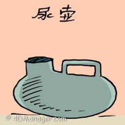 夜壶,屎壶 urinal pot