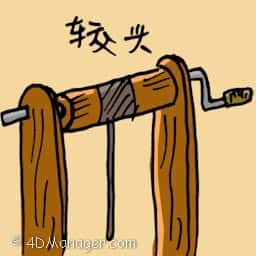 蛟头 axle shaft