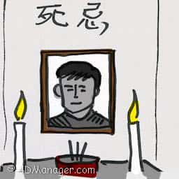 死忌 date of death