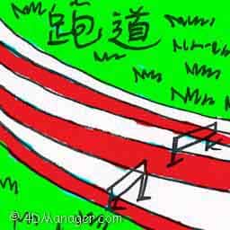 跑道 athletic track