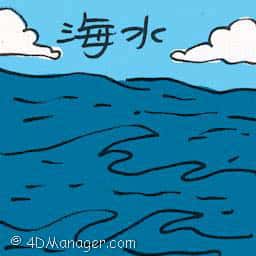 海水 brine