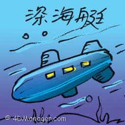 深海艇 bathyscaphe