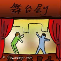 舞台剧 living theatre