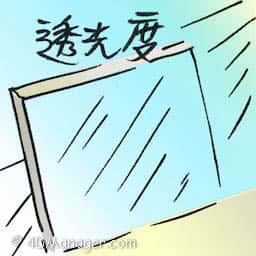 透光度 transmittance