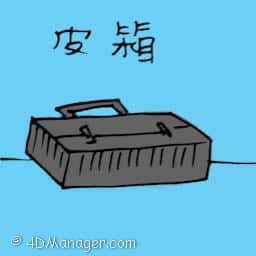 皮箱 briefcase