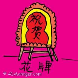 花牌 wreath