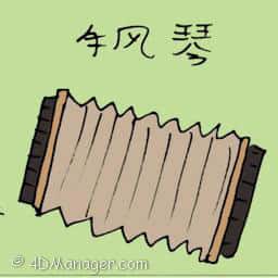 手风琴 accordion