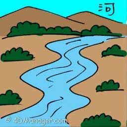河 river