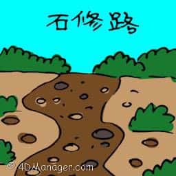 石修路 road
