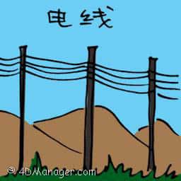 电线 electric cables