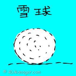 雪球 snowball