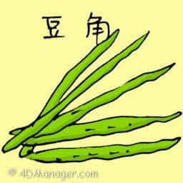 豆角 long bean