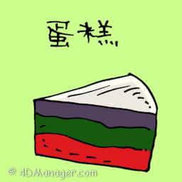 蛋糕 cake