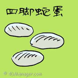 四脚蛇蛋 lizard egg