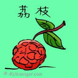 荔枝 lychee
